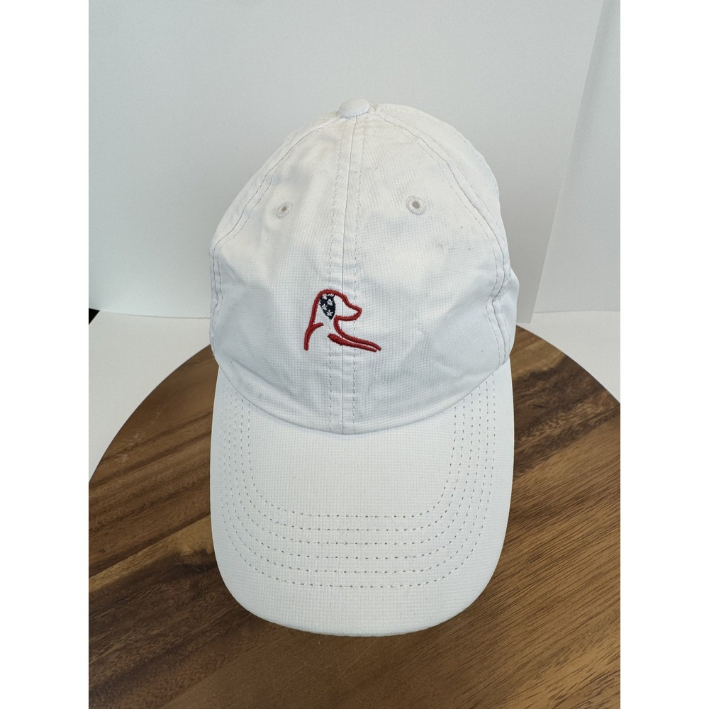 Rhoback Hat Cap Strap Back American Dog Embroidered Patriotic Mens One Size